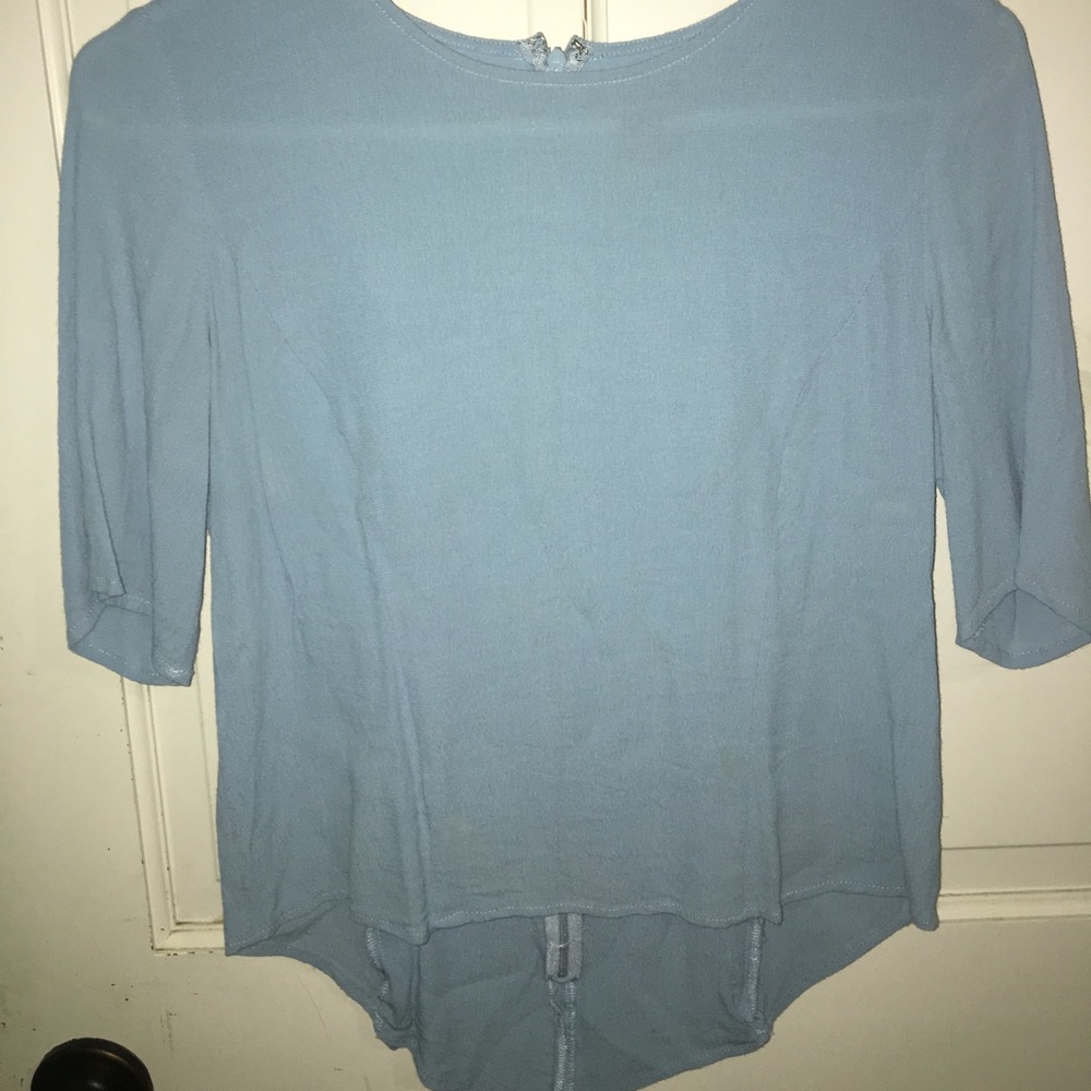 Blue dress shirt